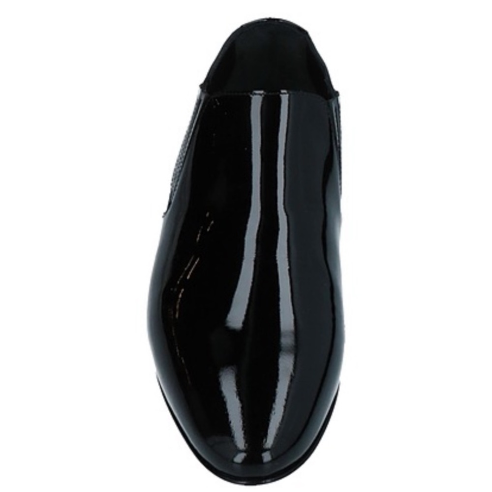 SAINT LAURENT CONNOR PATENT LEATHER CHELSEA LOAFERS - Picture 5 of 12